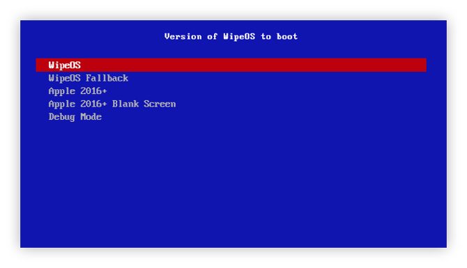 WipeOS Boot